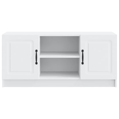 vidaXL TV Cabinet White 102 x 34.5 x 47 cm Engineered Wood