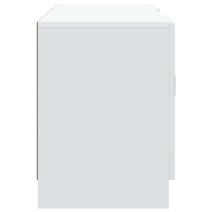vidaXL TV Cabinet White 102 x 34.5 x 47 cm Engineered Wood
