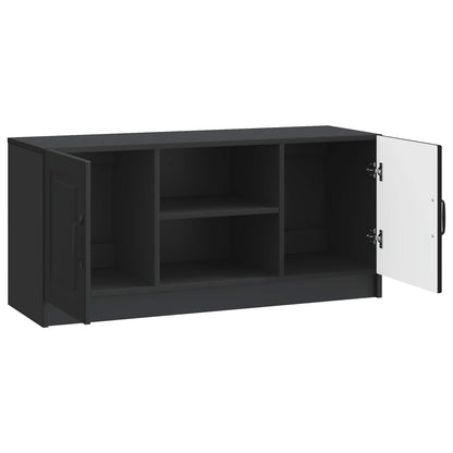 vidaXL TV Cabinet Black 102 x 34.5 x 47 cm Engineered Wood