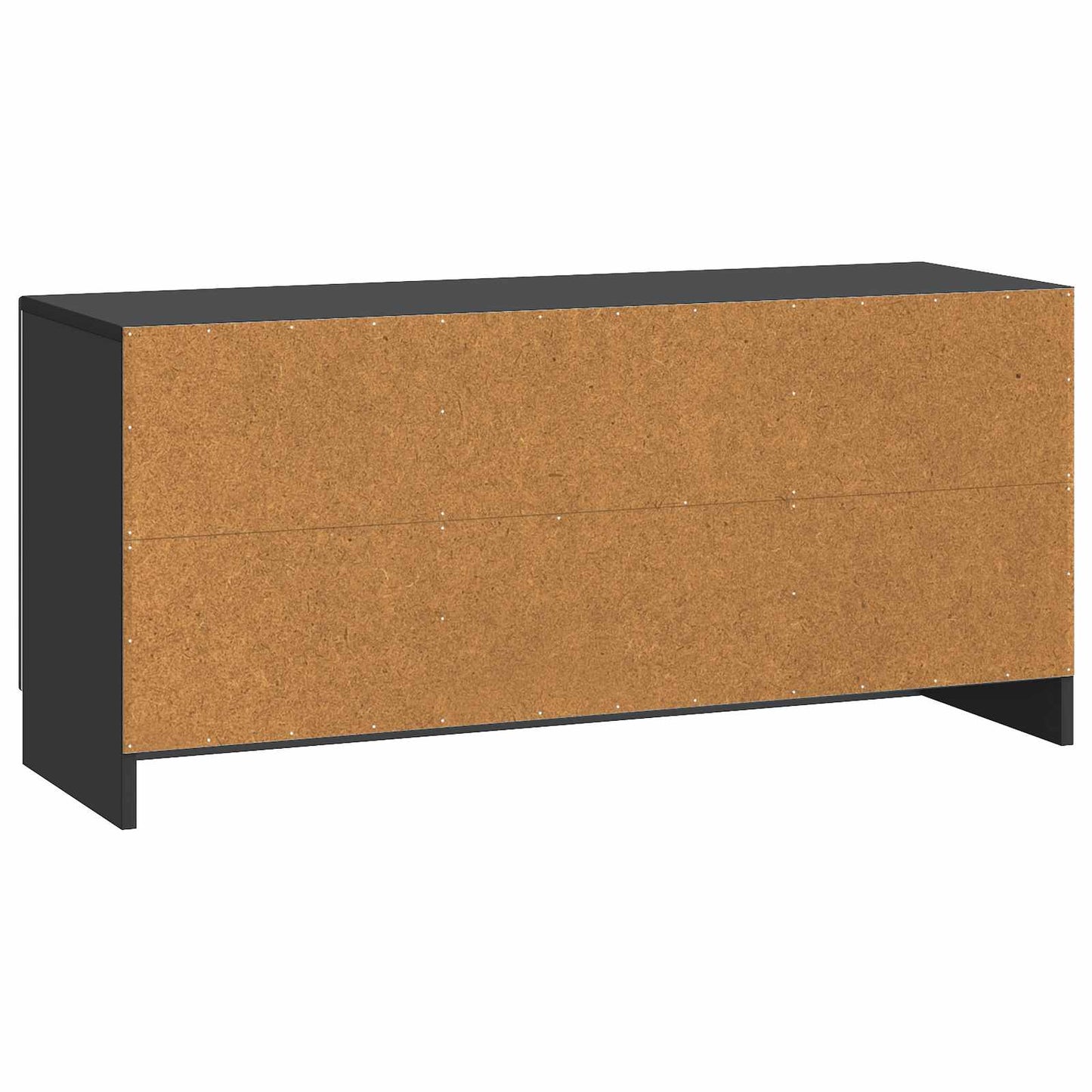 vidaXL TV Cabinet Black 102 x 34.5 x 47 cm Engineered Wood