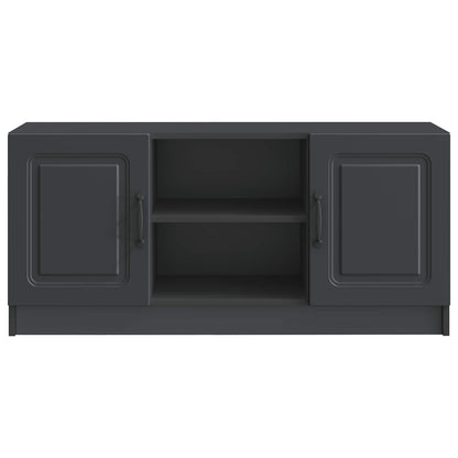 vidaXL TV Cabinet Black 102 x 34.5 x 47 cm Engineered Wood