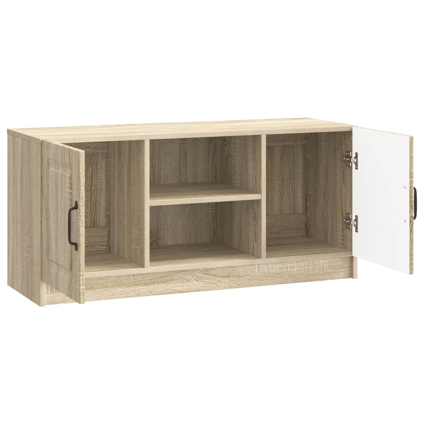 vidaXL TV Cabinet Sonoma Oak 102 x 34.5 x 47 cm Engineered Wood