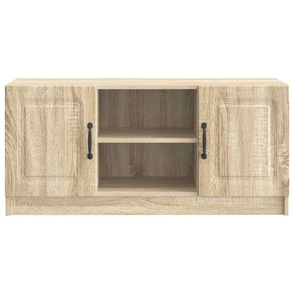 vidaXL TV Cabinet Sonoma Oak 102 x 34.5 x 47 cm Engineered Wood