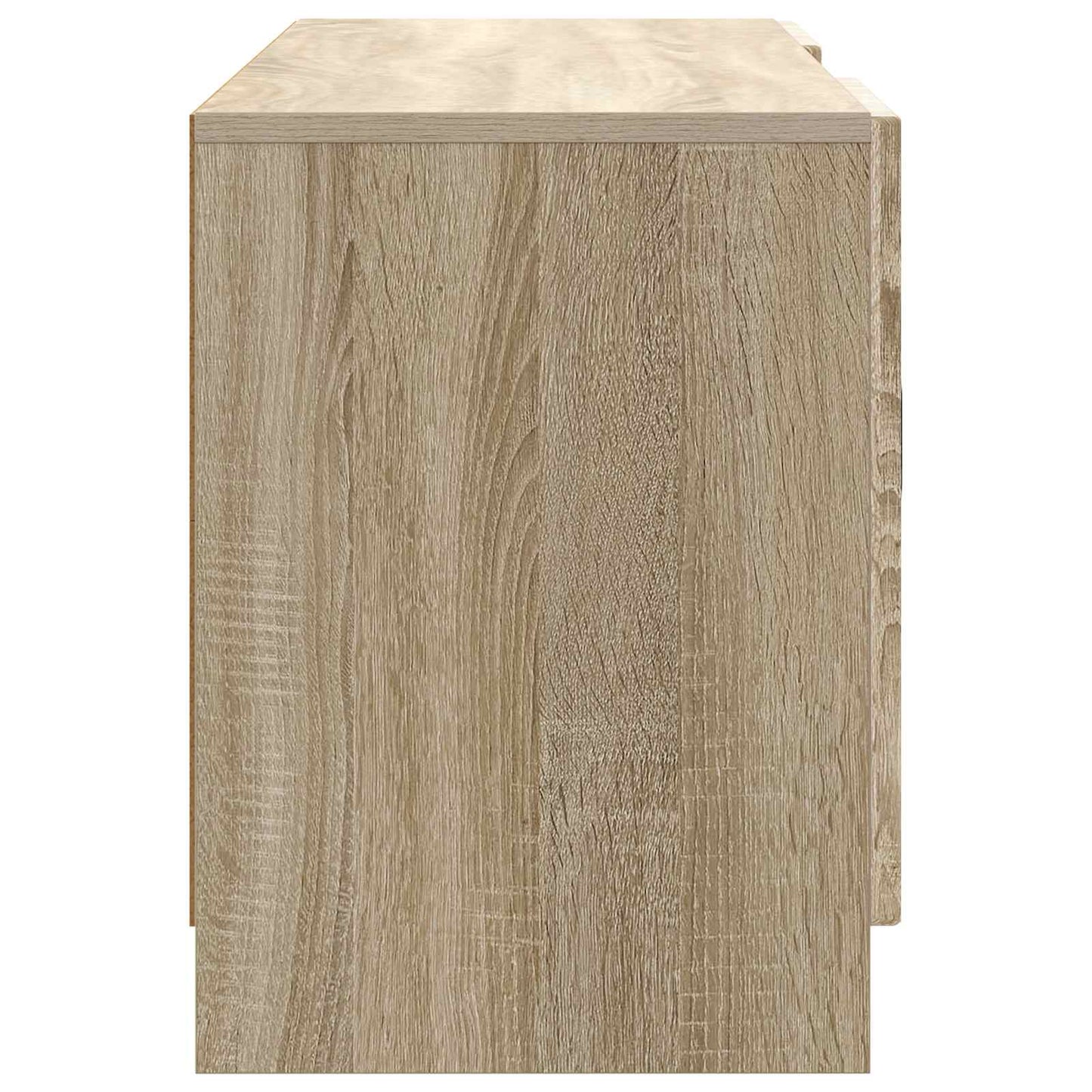 vidaXL TV Cabinet Sonoma Oak 102 x 34.5 x 47 cm Engineered Wood