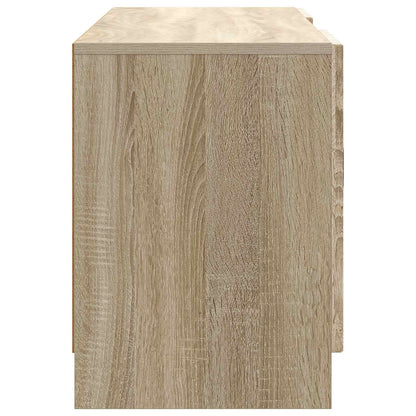 vidaXL TV Cabinet Sonoma Oak 102 x 34.5 x 47 cm Engineered Wood