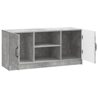 vidaXL TV Cabinet Concrete Grey 102 x 34.5 x 47 cm Engineered Wood
