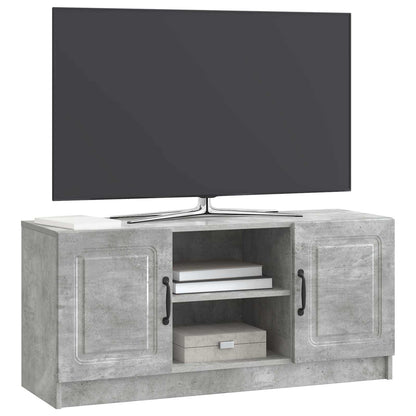 vidaXL TV Cabinet Concrete Grey 102 x 34.5 x 47 cm Engineered Wood
