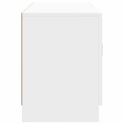 vidaXL TV Cabinet High Gloss White 102 x 34.5 x 47 cm Engineered Wood