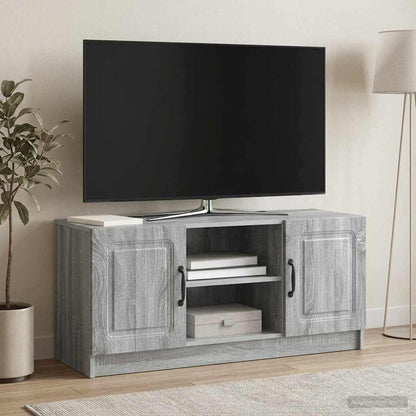 vidaXL TV Cabinet Grey Sonoma 102 x 34.5 x 47 cm Engineered Wood