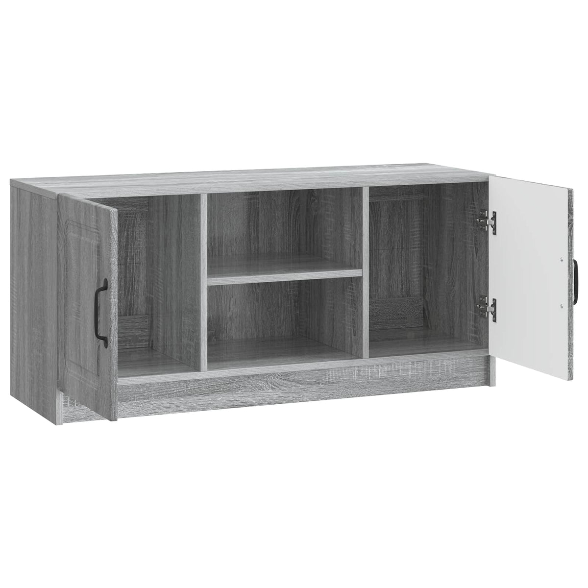 vidaXL TV Cabinet Grey Sonoma 102 x 34.5 x 47 cm Engineered Wood