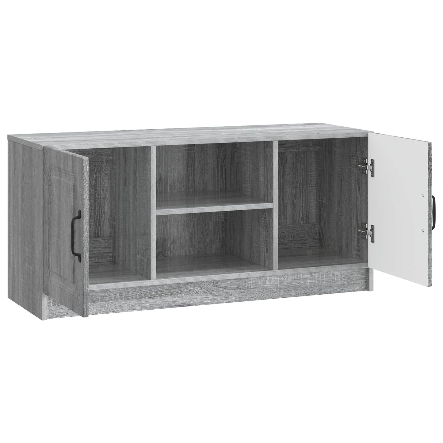 vidaXL TV Cabinet Grey Sonoma 102 x 34.5 x 47 cm Engineered Wood
