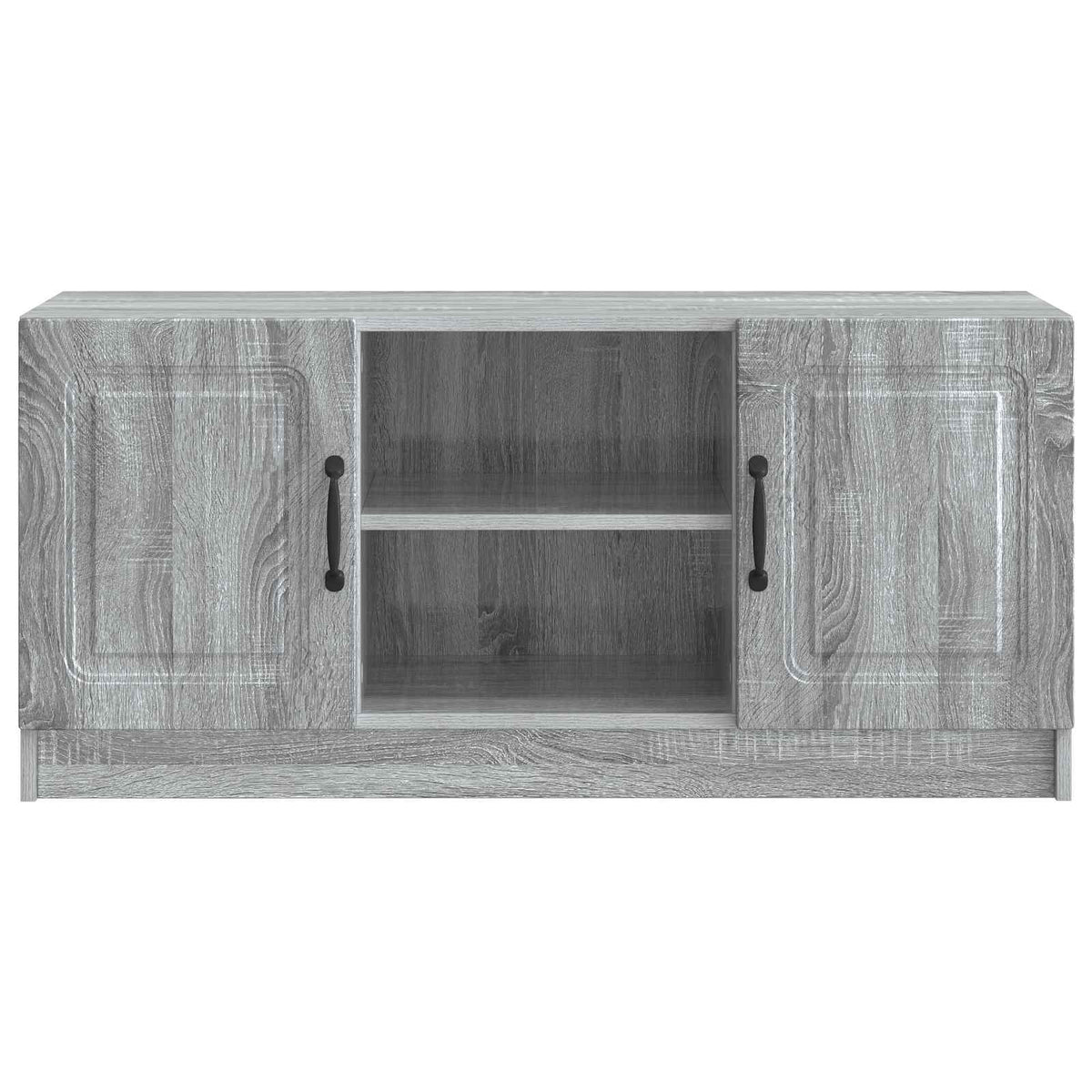 vidaXL TV Cabinet Grey Sonoma 102 x 34.5 x 47 cm Engineered Wood
