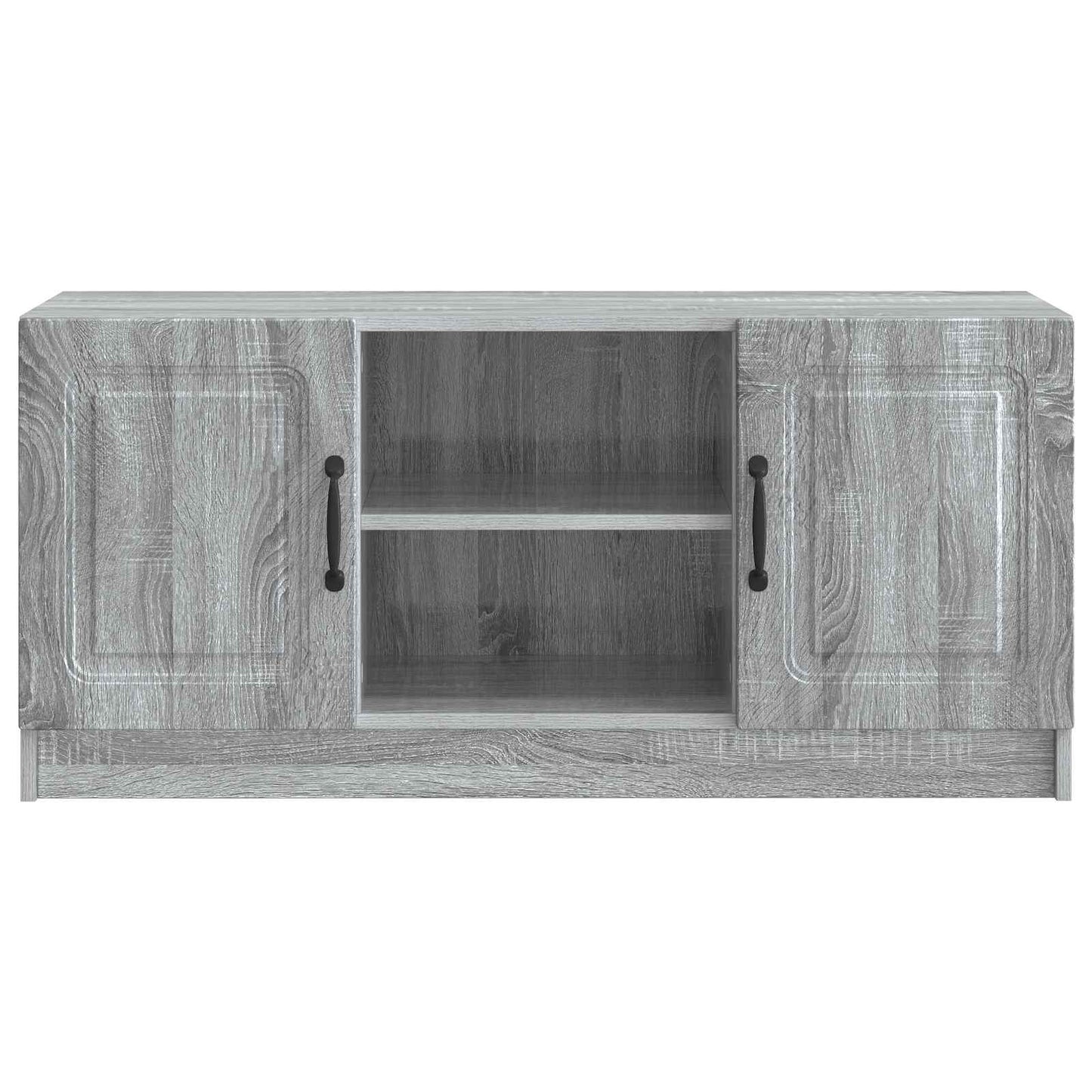 vidaXL TV Cabinet Grey Sonoma 102 x 34.5 x 47 cm Engineered Wood