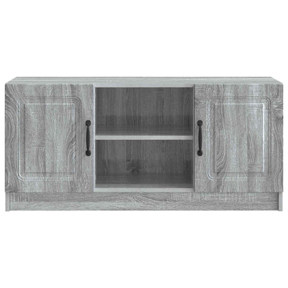 vidaXL TV Cabinet Grey Sonoma 102 x 34.5 x 47 cm Engineered Wood
