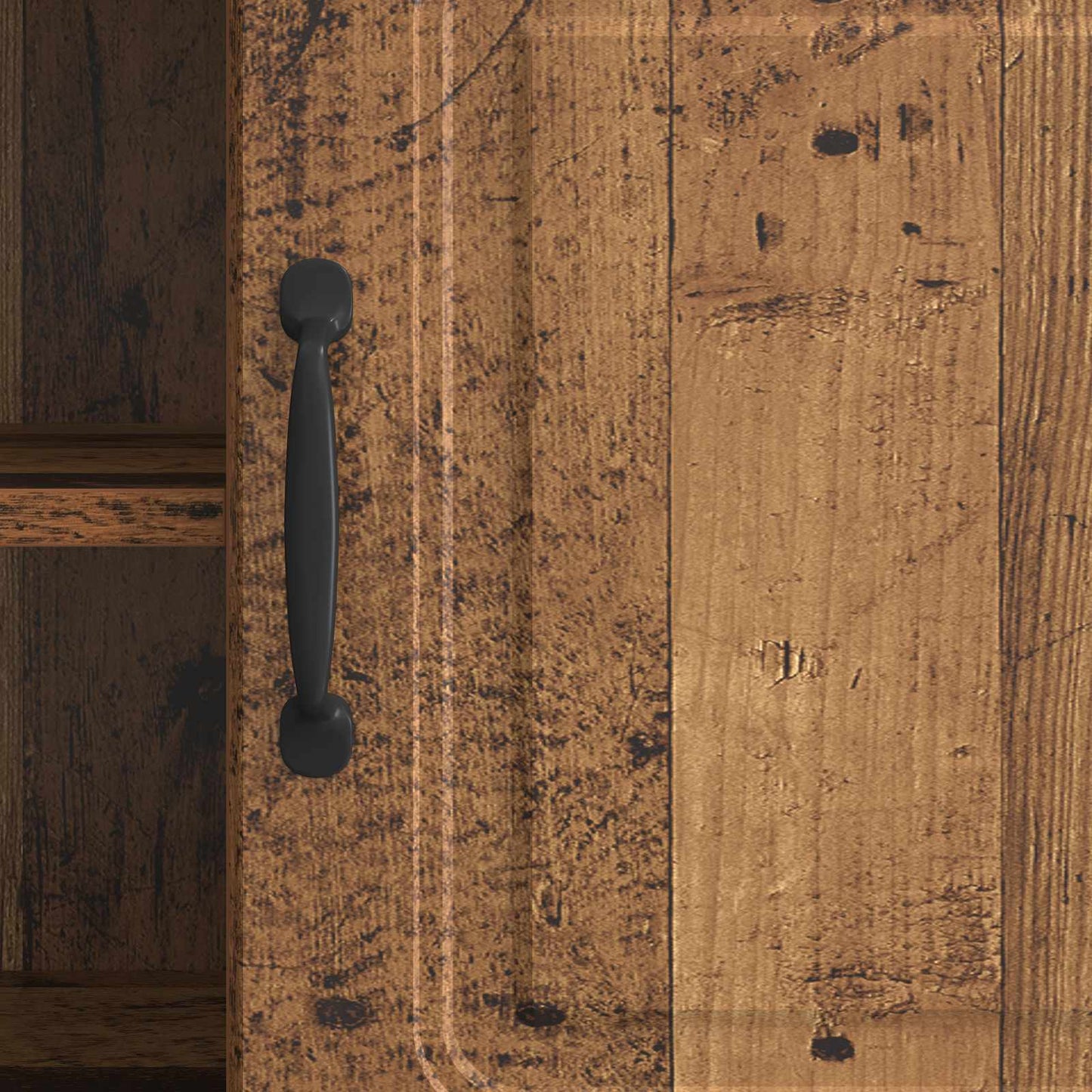 vidaXL TV Cabinet Old Wood 102 x 34.5 x 47 cm Engineered Wood
