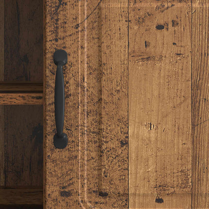 vidaXL TV Cabinet Old Wood 102 x 34.5 x 47 cm Engineered Wood