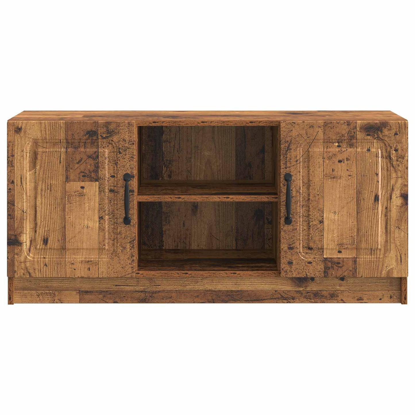 vidaXL TV Cabinet Old Wood 102 x 34.5 x 47 cm Engineered Wood