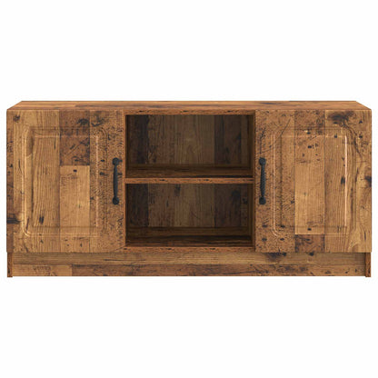 vidaXL TV Cabinet Old Wood 102 x 34.5 x 47 cm Engineered Wood
