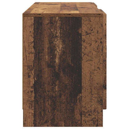 vidaXL TV Cabinet Old Wood 102 x 34.5 x 47 cm Engineered Wood