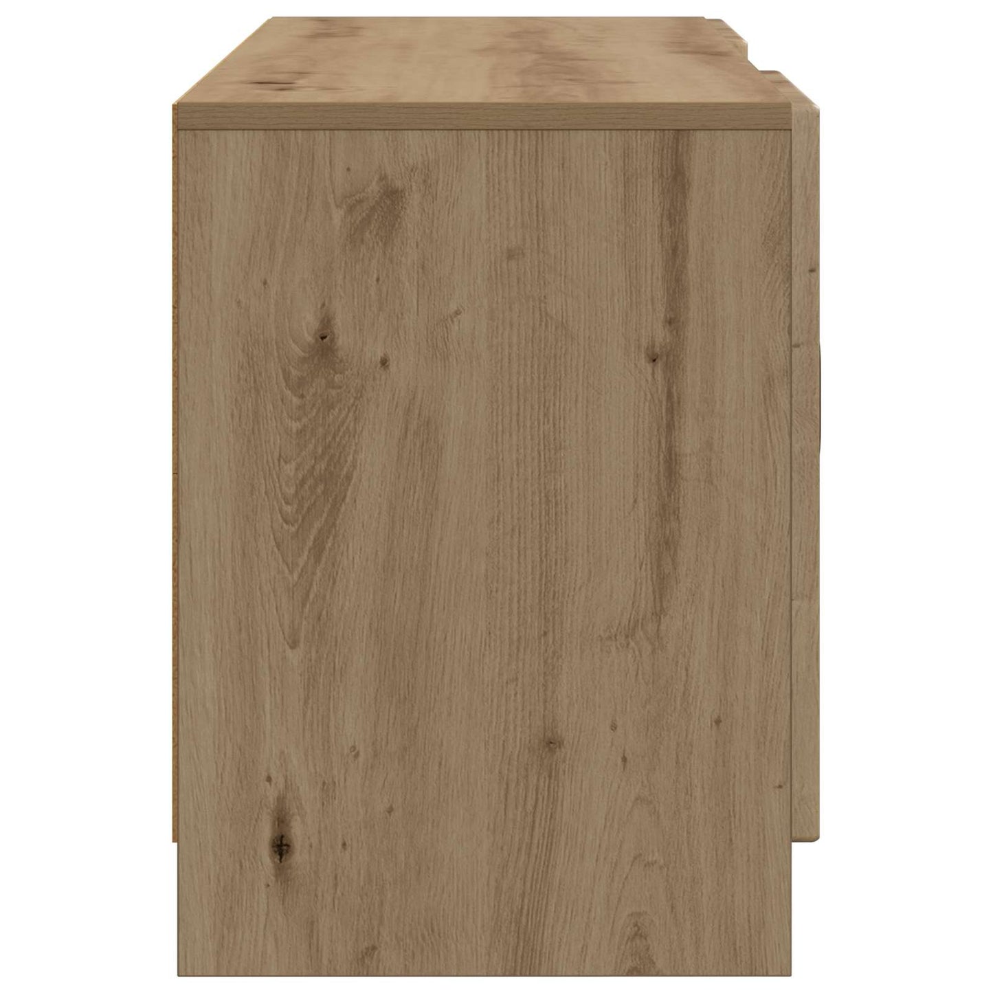 vidaXL TV Cabinet 102 x 34.5 x 47 cm Artisan Oak Engineered Wood