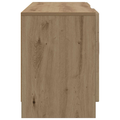 vidaXL TV Cabinet 102 x 34.5 x 47 cm Artisan Oak Engineered Wood