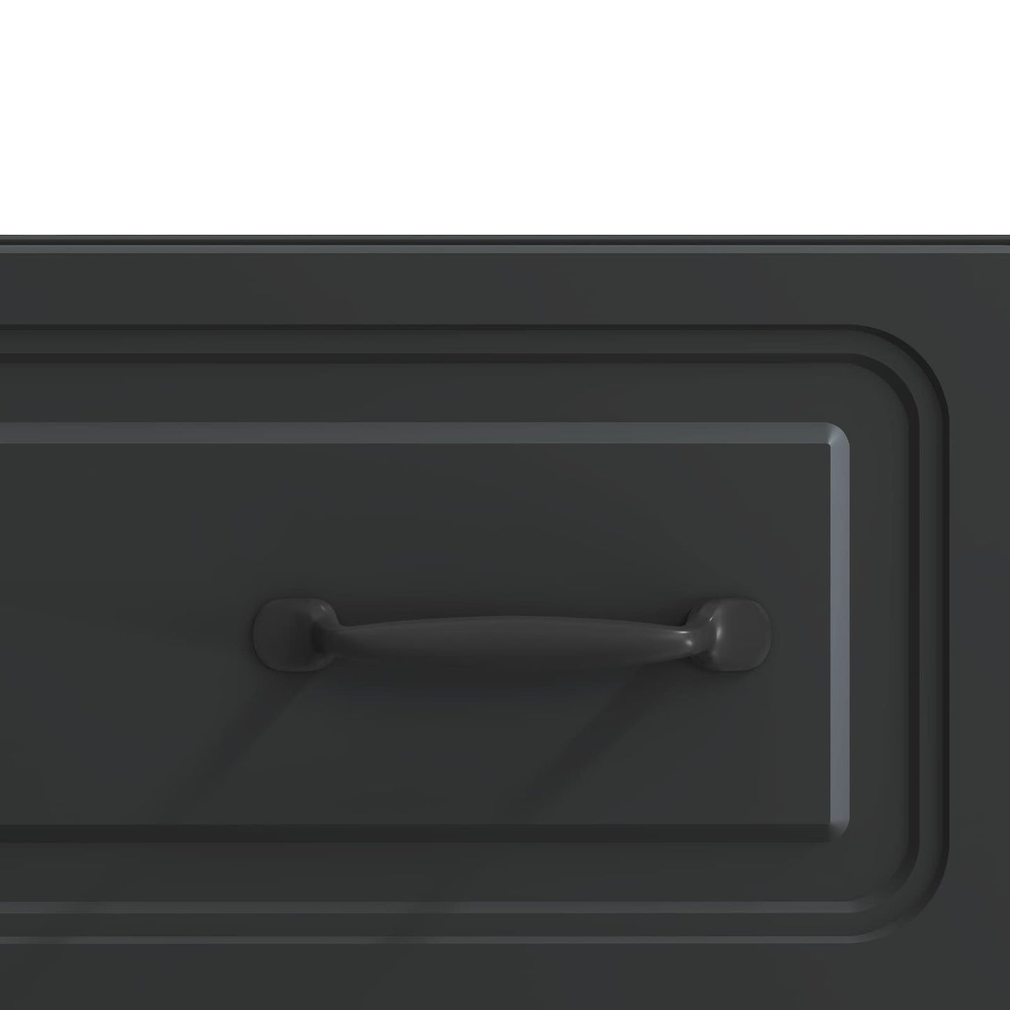vidaXL TV Cabinet with Drawer Black 147 x 34.5 x 27 cm Engineered Wood