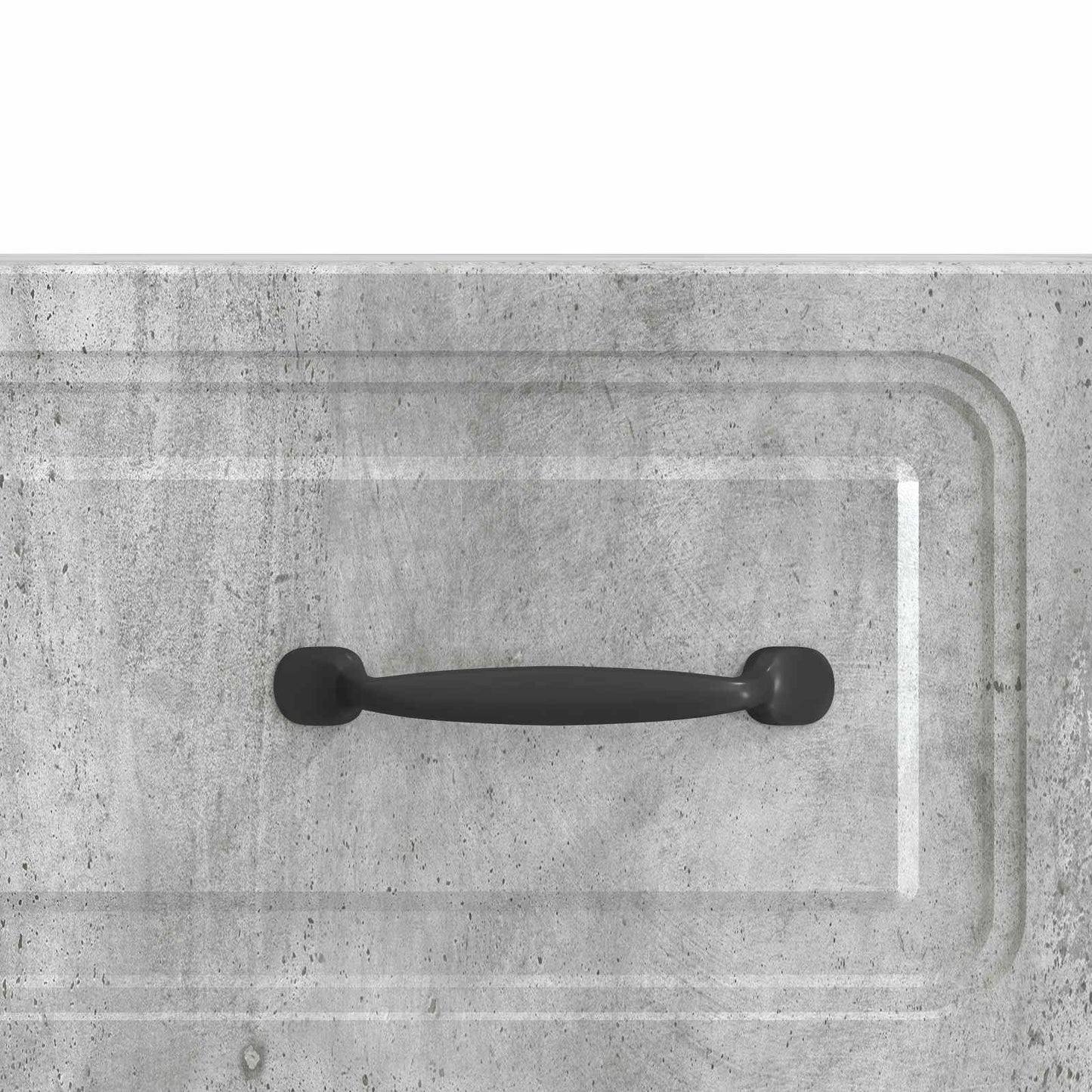 vidaXL TV Cabinet Concrete Grey 147 x 34.5 x 27 cm Engineered Wood