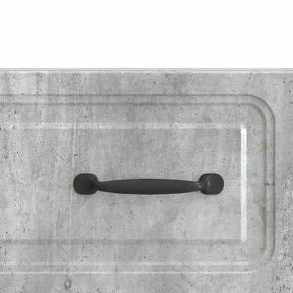 vidaXL TV Cabinet Concrete Grey 147 x 34.5 x 27 cm Engineered Wood