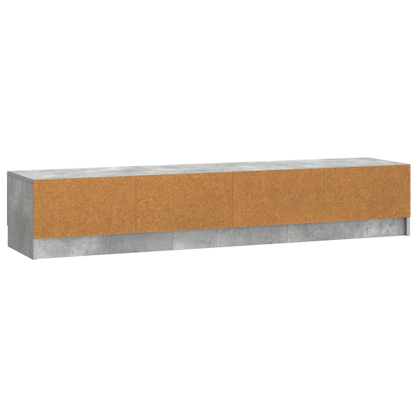 vidaXL TV Cabinet Concrete Grey 147 x 34.5 x 27 cm Engineered Wood