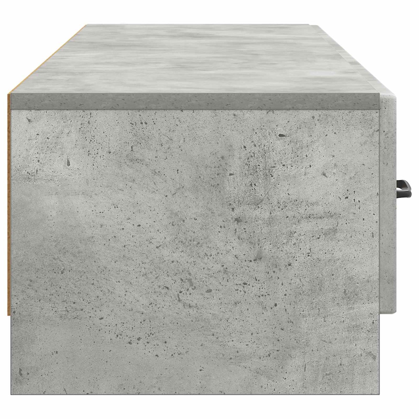 vidaXL TV Cabinet Concrete Grey 147 x 34.5 x 27 cm Engineered Wood