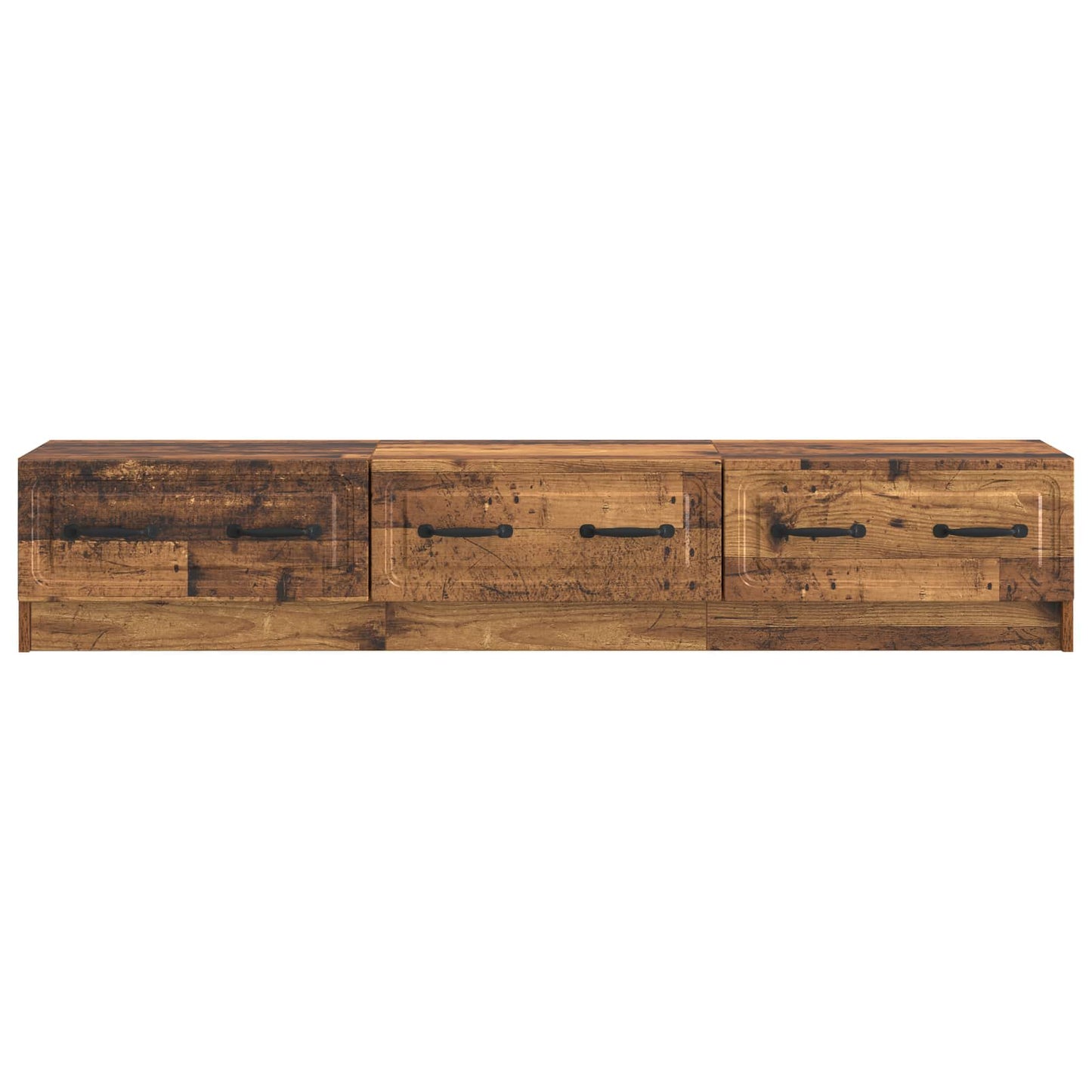 vidaXL TV Cabinet Old Wood 147 x 34.5 x 27 cm Engineered Wood