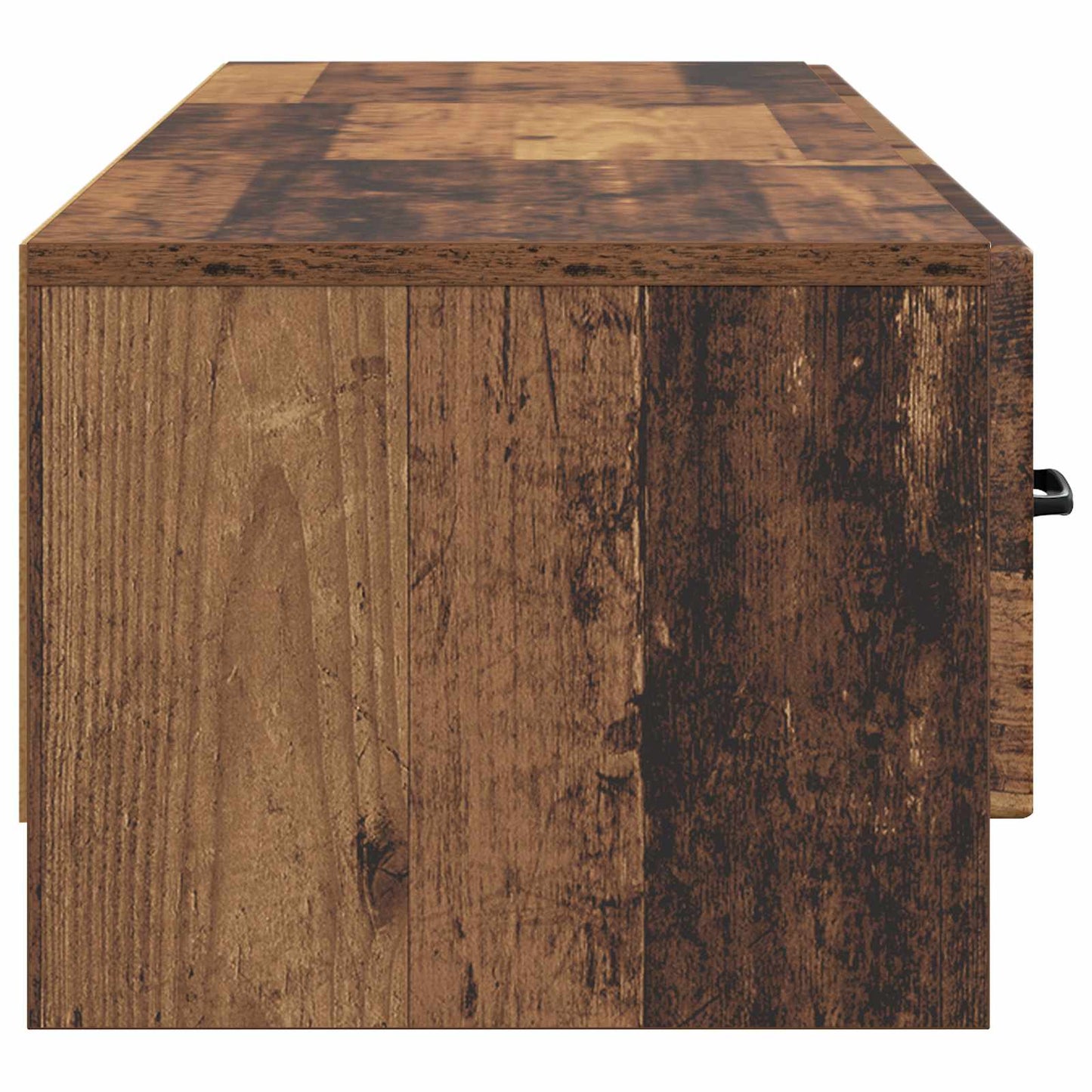 vidaXL TV Cabinet Old Wood 147 x 34.5 x 27 cm Engineered Wood