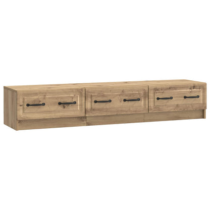 vidaXL TV Cabinet 147 x 34.5 x 27 cm Artisan Oak Engineered Wood