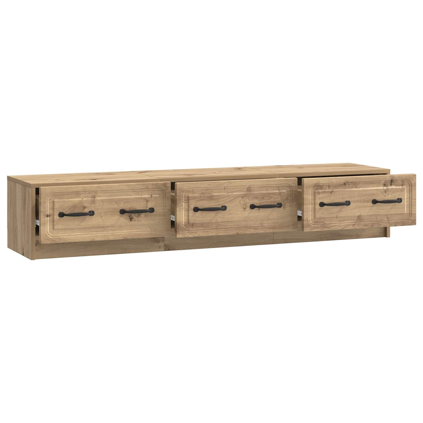 vidaXL TV Cabinet 147 x 34.5 x 27 cm Artisan Oak Engineered Wood