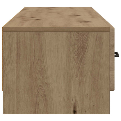 vidaXL TV Cabinet 147 x 34.5 x 27 cm Artisan Oak Engineered Wood