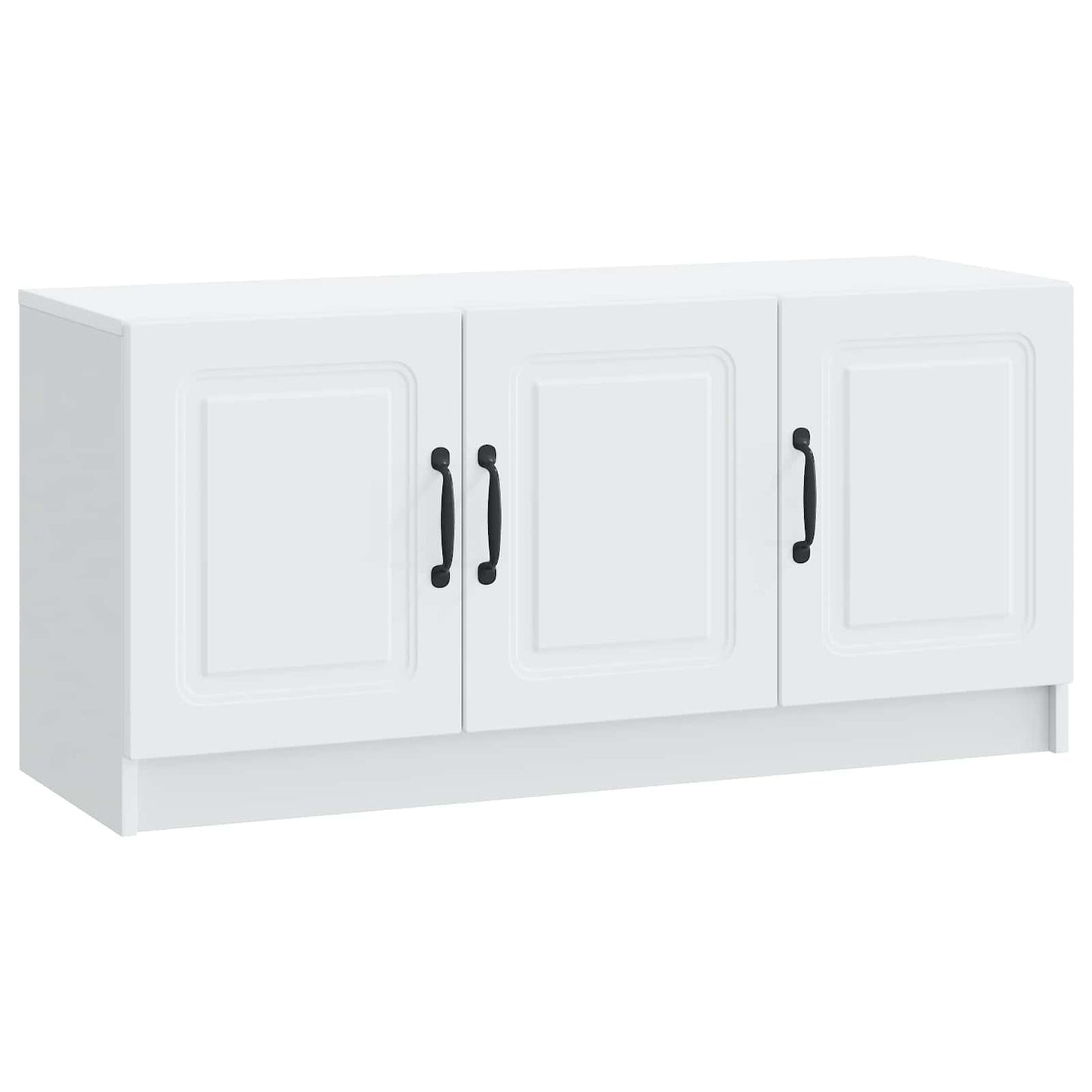 vidaXL TV Cabinet White 99 x 34.5 x 47 cm Engineered Wood