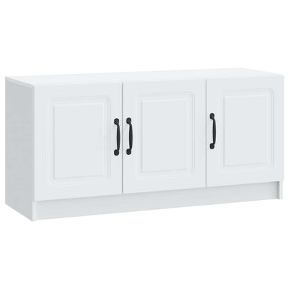 vidaXL TV Cabinet White 99 x 34.5 x 47 cm Engineered Wood