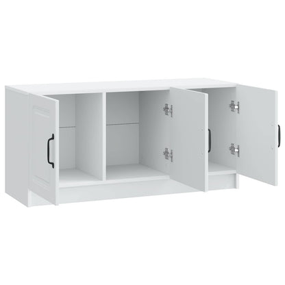 vidaXL TV Cabinet White 99 x 34.5 x 47 cm Engineered Wood