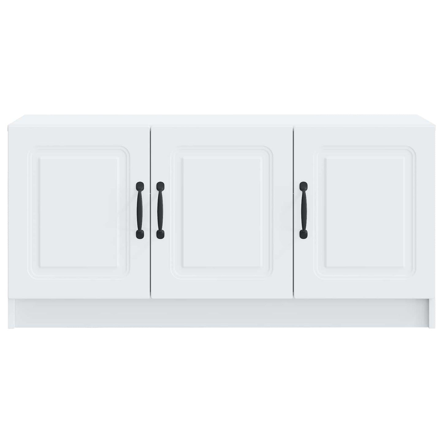 vidaXL TV Cabinet White 99 x 34.5 x 47 cm Engineered Wood