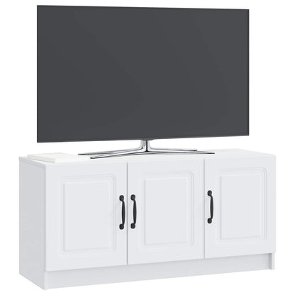 vidaXL TV Cabinet White 99 x 34.5 x 47 cm Engineered Wood