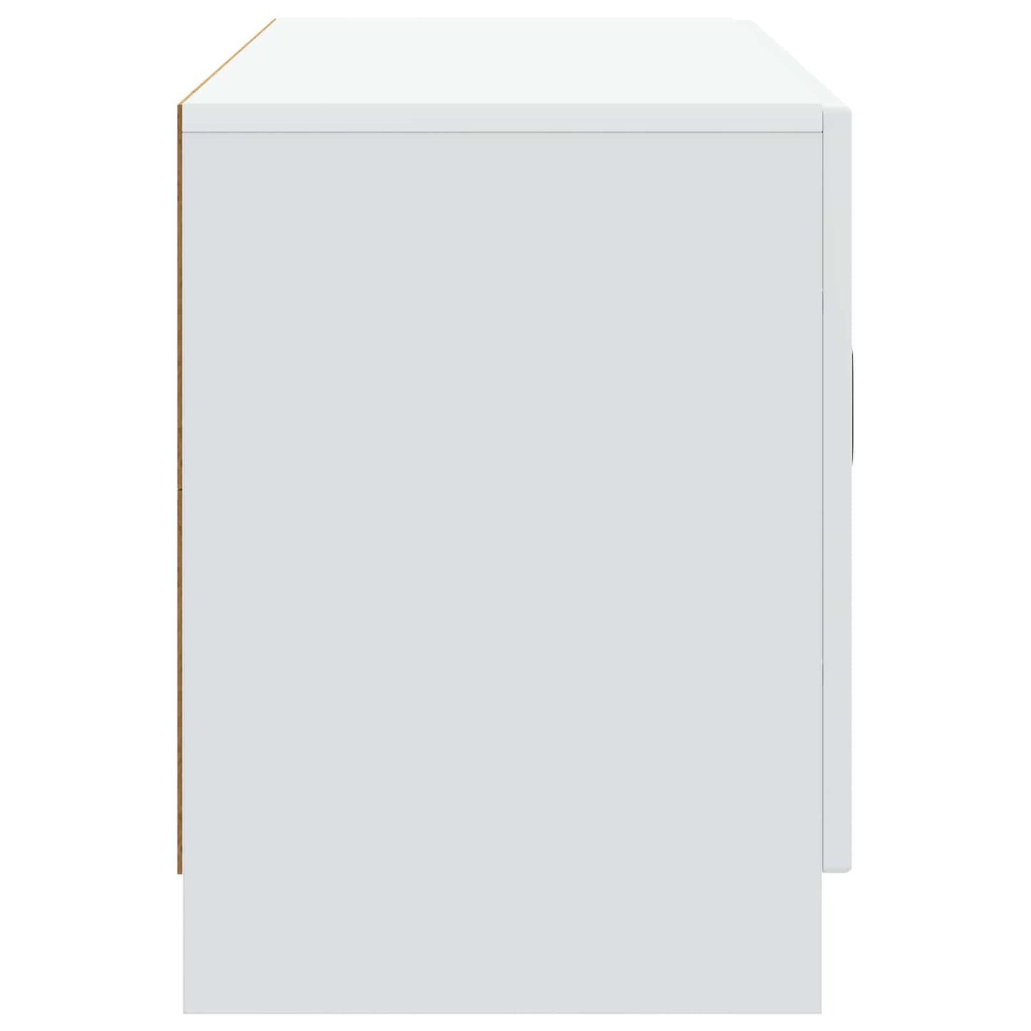 vidaXL TV Cabinet White 99 x 34.5 x 47 cm Engineered Wood