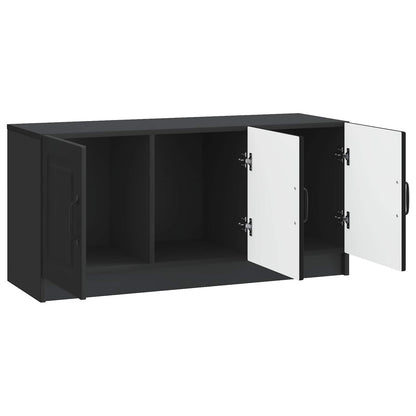 vidaXL TV Cabinet Black 99 x 34.5 x 47 cm Engineered Wood