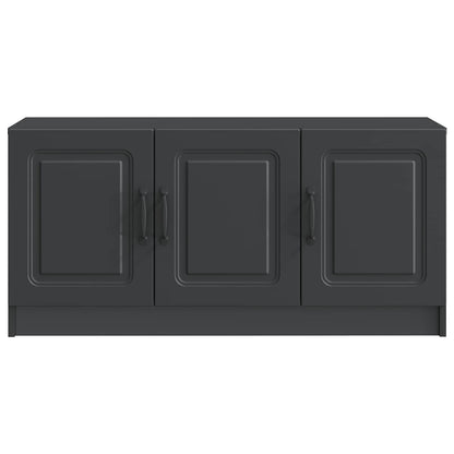 vidaXL TV Cabinet Black 99 x 34.5 x 47 cm Engineered Wood