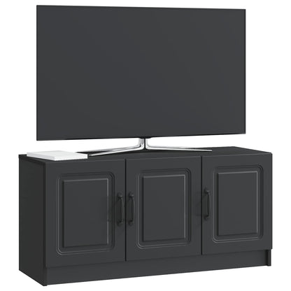 vidaXL TV Cabinet Black 99 x 34.5 x 47 cm Engineered Wood