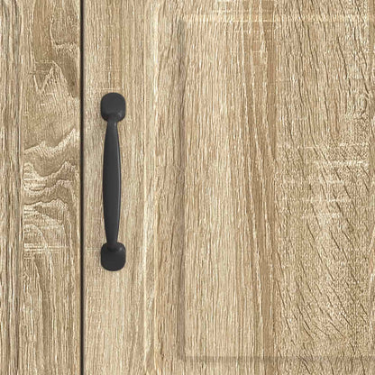 vidaXL TV Cabinet Sonoma Oak 99 x 34.5 x 47 cm Engineered Wood