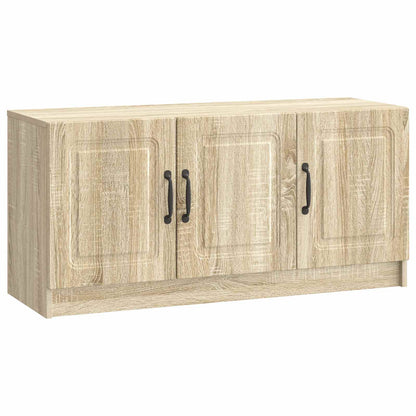 vidaXL TV Cabinet Sonoma Oak 99 x 34.5 x 47 cm Engineered Wood