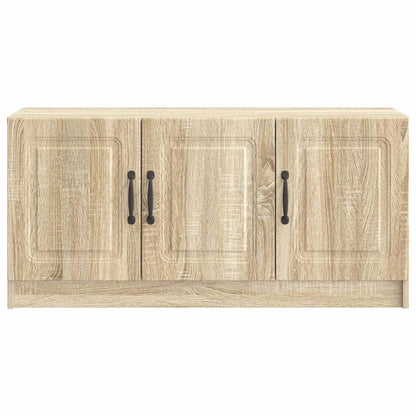 vidaXL TV Cabinet Sonoma Oak 99 x 34.5 x 47 cm Engineered Wood
