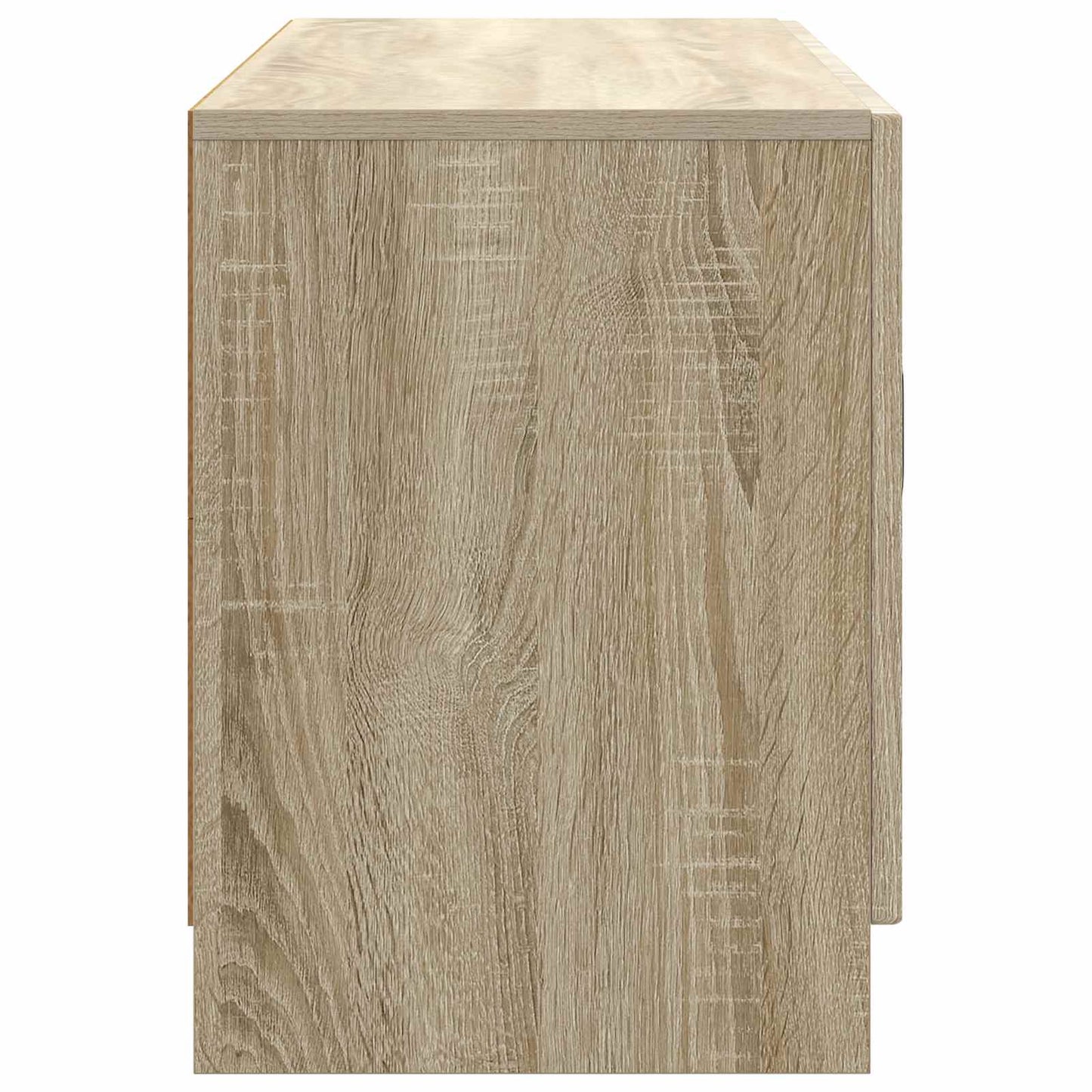vidaXL TV Cabinet Sonoma Oak 99 x 34.5 x 47 cm Engineered Wood