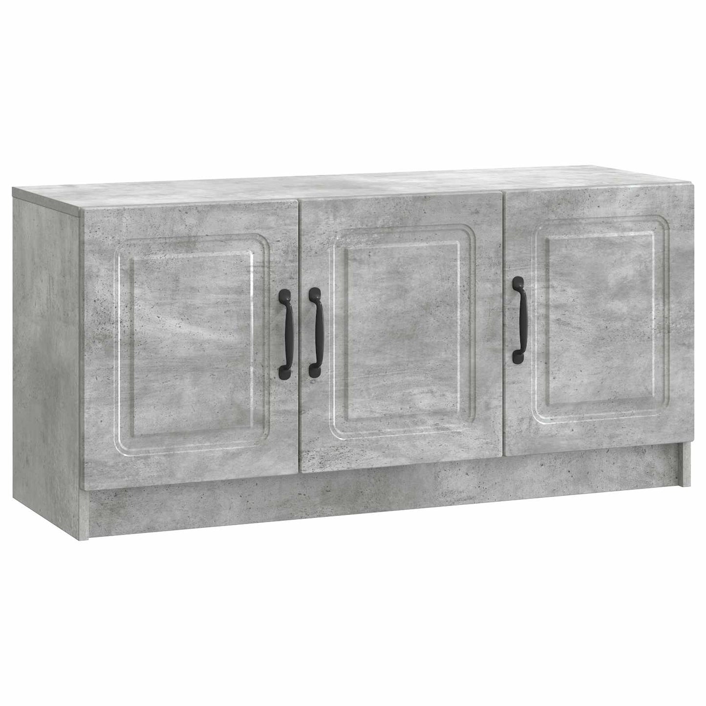 vidaXL TV Cabinet Concrete Grey 99 x 34.5 x 47 cm Engineered Wood