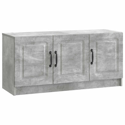 vidaXL TV Cabinet Concrete Grey 99 x 34.5 x 47 cm Engineered Wood